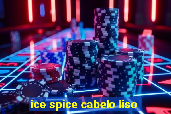 ice spice cabelo liso